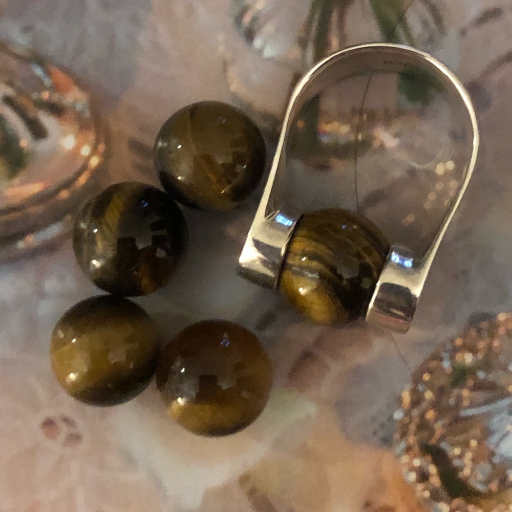 12mm Tigers Eye Natural gemstone Beads